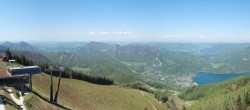 Archiv Foto Webcam Zwölferhorn im Salzkammergut 13:00