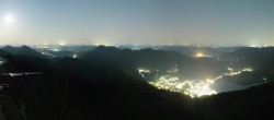 Archiv Foto Webcam Zwölferhorn im Salzkammergut 23:00