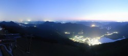 Archiv Foto Webcam Zwölferhorn im Salzkammergut 03:00