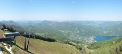 Archiv Foto Webcam Zwölferhorn im Salzkammergut 13:00