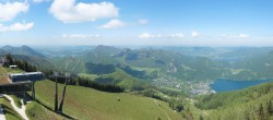 Archiv Foto Webcam Zwölferhorn im Salzkammergut 13:00