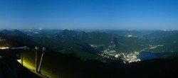 Archiv Foto Webcam Zwölferhorn im Salzkammergut 01:00