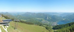 Archiv Foto Webcam Zwölferhorn im Salzkammergut 09:00