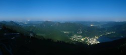 Archiv Foto Webcam Zwölferhorn im Salzkammergut 23:00