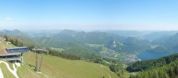 Archiv Foto Webcam Zwölferhorn im Salzkammergut 09:00