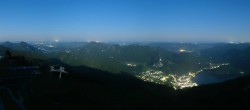 Archiv Foto Webcam Zwölferhorn im Salzkammergut 23:00