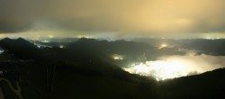 Archived image Webcam Zwölferhorn - Panoramic view 01:00