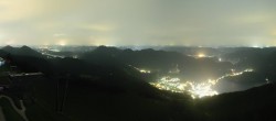 Archiv Foto Webcam Zwölferhorn im Salzkammergut 23:00