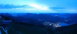 Archiv Foto Webcam Zwölferhorn im Salzkammergut 03:00