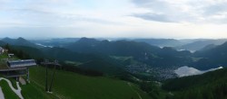 Archiv Foto Webcam Zwölferhorn im Salzkammergut 05:00