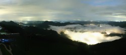 Archiv Foto Webcam Zwölferhorn im Salzkammergut 23:00
