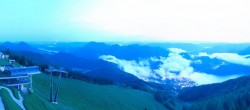Archiv Foto Webcam Zwölferhorn im Salzkammergut 03:00