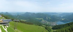 Archiv Foto Webcam Zwölferhorn im Salzkammergut 09:00