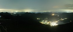Archiv Foto Webcam Zwölferhorn im Salzkammergut 01:00