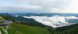 Archiv Foto Webcam Zwölferhorn im Salzkammergut 06:00