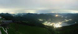 Archiv Foto Webcam Zwölferhorn im Salzkammergut 23:00