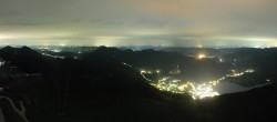 Archiv Foto Webcam Zwölferhorn im Salzkammergut 01:00