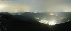 Archiv Foto Webcam Zwölferhorn im Salzkammergut 23:00