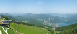 Archiv Foto Webcam Zwölferhorn im Salzkammergut 11:00
