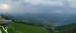 Archiv Foto Webcam Zwölferhorn im Salzkammergut 17:00