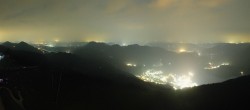 Archiv Foto Webcam Zwölferhorn im Salzkammergut 23:00