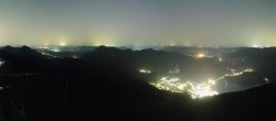 Archiv Foto Webcam Zwölferhorn im Salzkammergut 23:00