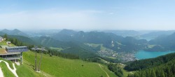 Archiv Foto Webcam Zwölferhorn im Salzkammergut 09:00