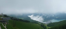 Archiv Foto Webcam Zwölferhorn im Salzkammergut 09:00