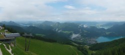 Archiv Foto Webcam Zwölferhorn im Salzkammergut 11:00