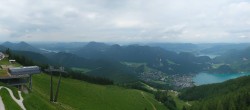 Archiv Foto Webcam Zwölferhorn im Salzkammergut 13:00