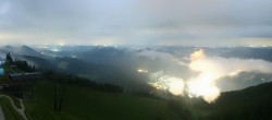 Archiv Foto Webcam Zwölferhorn im Salzkammergut 23:00