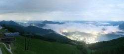 Archiv Foto Webcam Zwölferhorn im Salzkammergut 01:00