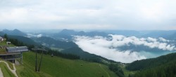 Archiv Foto Webcam Zwölferhorn im Salzkammergut 09:00