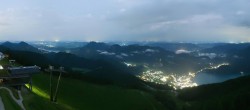 Archiv Foto Webcam Zwölferhorn im Salzkammergut 23:00