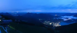 Archiv Foto Webcam Zwölferhorn im Salzkammergut 03:00