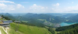 Archiv Foto Webcam Zwölferhorn im Salzkammergut 09:00