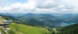 Archiv Foto Webcam Zwölferhorn im Salzkammergut 11:00