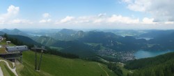 Archiv Foto Webcam Zwölferhorn im Salzkammergut 13:00