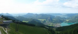 Archiv Foto Webcam Zwölferhorn im Salzkammergut 17:00