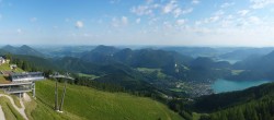 Archiv Foto Webcam Zwölferhorn im Salzkammergut 07:00