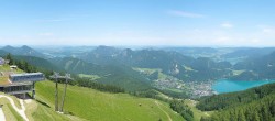 Archiv Foto Webcam Zwölferhorn im Salzkammergut 11:00