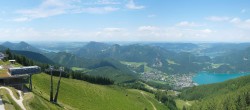Archiv Foto Webcam Zwölferhorn im Salzkammergut 13:00