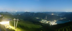 Archiv Foto Webcam Zwölferhorn im Salzkammergut 23:00