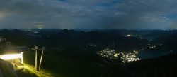 Archiv Foto Webcam Zwölferhorn im Salzkammergut 01:00