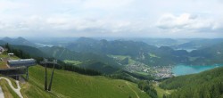 Archiv Foto Webcam Zwölferhorn im Salzkammergut 13:00