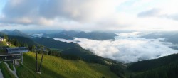 Archiv Foto Webcam Zwölferhorn im Salzkammergut 06:00