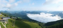 Archiv Foto Webcam Zwölferhorn im Salzkammergut 07:00