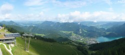 Archiv Foto Webcam Zwölferhorn im Salzkammergut 09:00