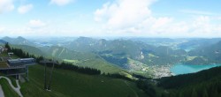 Archiv Foto Webcam Zwölferhorn im Salzkammergut 11:00