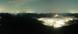 Archiv Foto Webcam Zwölferhorn im Salzkammergut 01:00